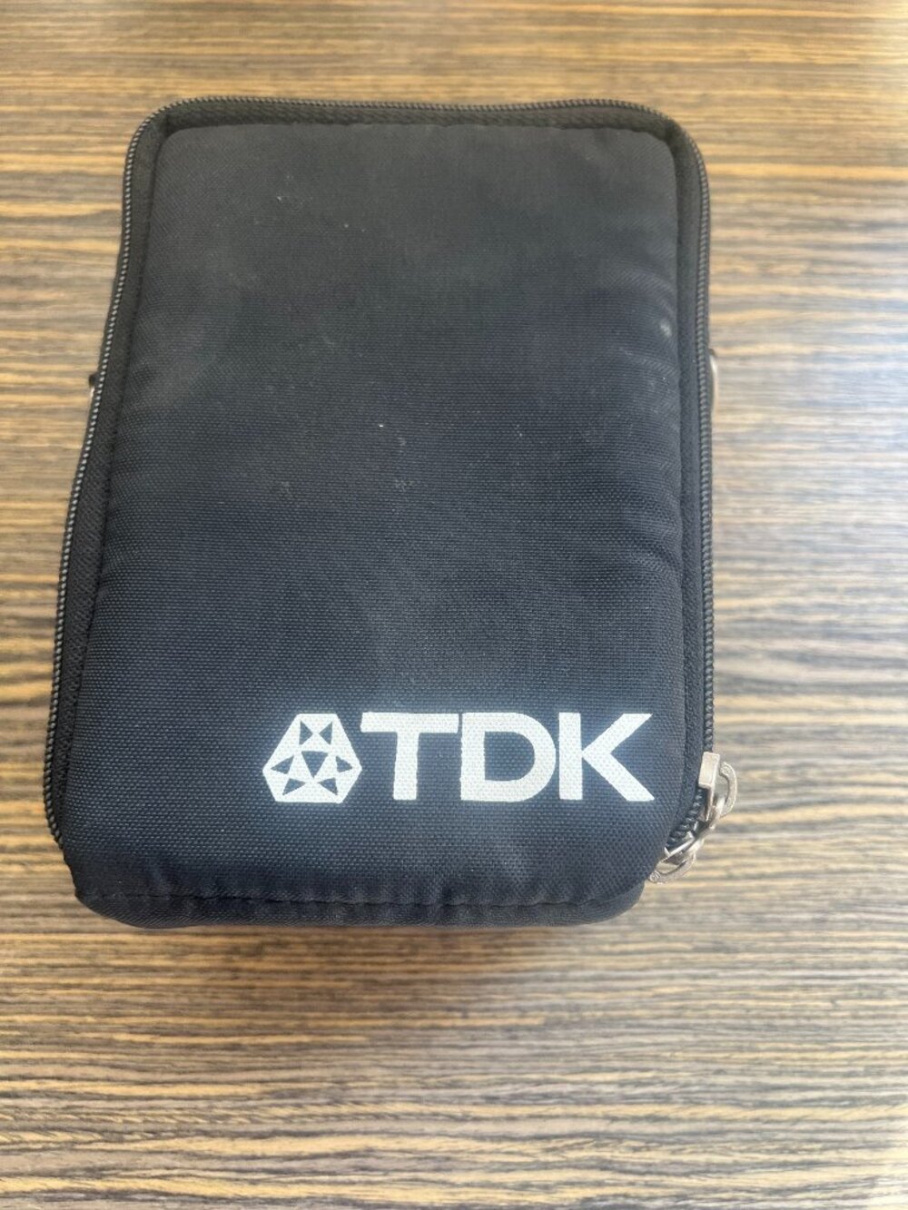 Vintage TDK Black Padded Cassette Media Carrying Case